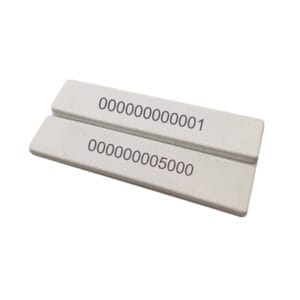 Yeniden Kullanılabilir Tekstiller için Silikon RFID Çamaşır Etiketi